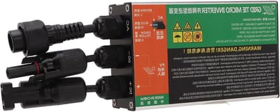 Zonne-energie Omvormer - Netgekoppelde Omvormer - Energie Opwekken - Eilandbescherming - 230 V - Zilver