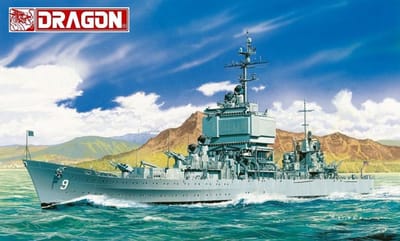 Dragon Modelbouwpakket Militaire voertuigen - 7091 USS Long Beach CGN 9 - Torpedobootjager Long Beach-klasse Plastic - 1:700 - Modelbouw