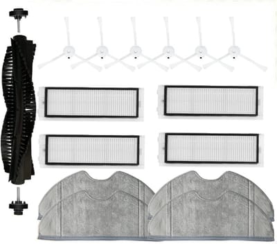 Reserveonderdelen Stofzuiger - Reinigingsaccessoires Set - Robotstofzuiger Onderhoud - Specifiek Ontworpen - Set van 7 - Wit