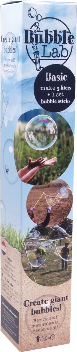 Bubblelab Bellenblaas stokken - Grote en reuze bellen voor buitenfeestjes