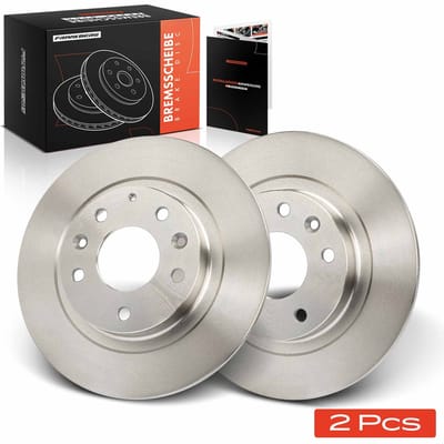Frankberg 2x Remschijven Achteras voor Mazda CX-3 DK 15L