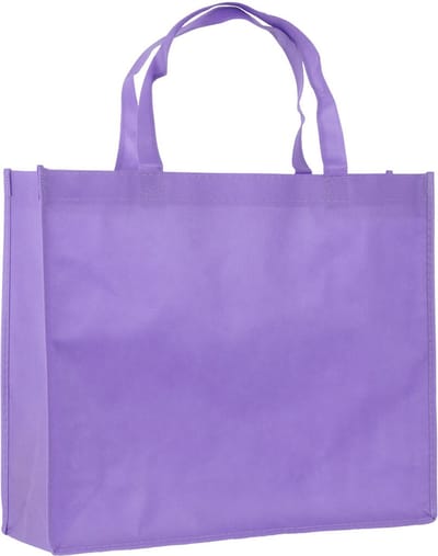 Shopper Bag - 10 stuks - Anders - 42x35x12cm - Non Woven - Shopper tas
