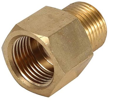 Allecto - CO2 Cylinder Tank - Adapter voor Aquarium - Geschikt voor Homebrew - Kleur: Zilver - Veilig en Betrouwbaar - Voor Gasflessen - Inclusief ...