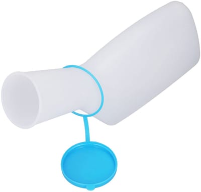 Urinal Bottle 1000ml - Lekvrij, Draagbaar en Geschikt voor Ouderen en Reizigers