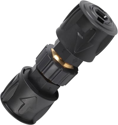 Hogedrukreiniger Adapter Set M22 x 1.5, Gaatjesdiameter 14 mm, Snelle Koppeling voor Diverse Hogedrukreinigers
