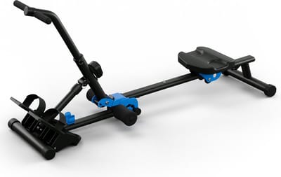 Capital Sports roeitrainer voor thuis, opklapbaar met magnetische weerstand, opklapbare rowshaper voor krachttraining met LCD-display, 8-traps magnetische roeimachine voor thuis