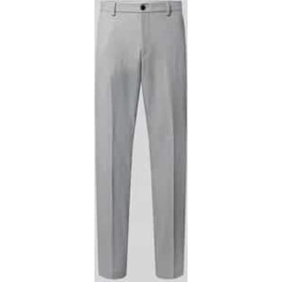 pantalon regular fit met viscose