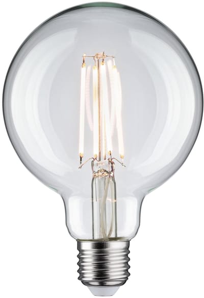 Paulmann 28958 LED-lamp Energielabel F (A - G) E27 Globe 7.5 W = 60 W Neutraalwit (Ø x h) 95 mm x 140 mm 1 stuk(s)