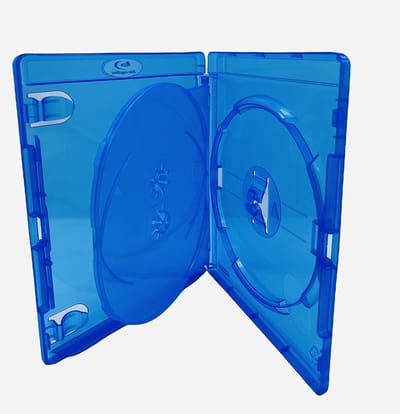 Allecto - Blu-ray Double Disc Cases - 14mm Spindle - Veilig Opbergen - 10 Stuks - Bescherming van films - Ideaal voor opslag - Geschikt voor Blu-ra..