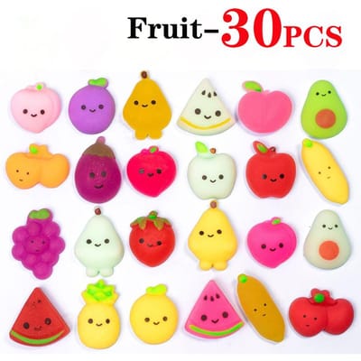 103050 STUKS Kawaii Mochi Squishy Speelgoed Langzaam Rijzend Stressverlichtend Speelgoed Goodiebag Verjaardagscadeaus Feestartikelen voor Kinderen Pak
