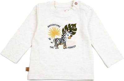 Frogs and Dogs - Shirt Zebra - - Maat 50 - Jongens, Meisjes