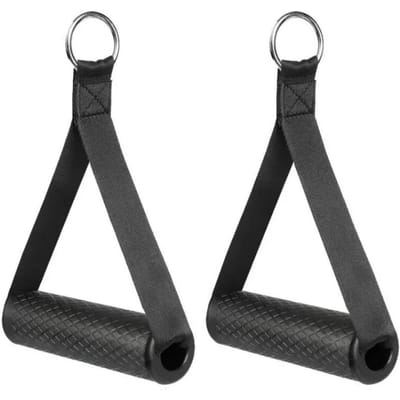 Accessoires de gymnastique Fitness Triceps Corde Câble Corde de traction Équipement d'exercice Poids Poignées Entraînement Entraînement musculaire pour le fitness black