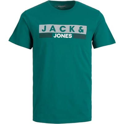 JACK&JONES - JWHCORP LOGO TEE PLAY2 SS O-NECK SN - Heren - T-shirts