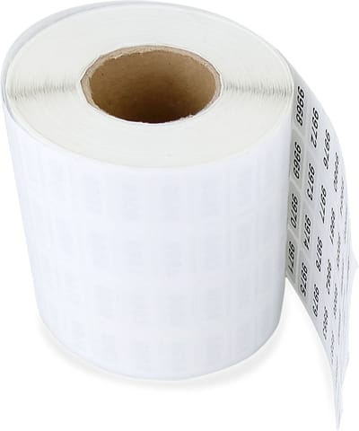 PrimeMatik - Spoel van serienummerlabels van 0000 tot 9999