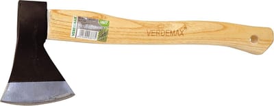 Gesmede Bijl - Hakbijl Tuinbijl - Houtbewerking Tuinonderhoud - Antislip Handvat - 74cm Handvat 1.25kg
