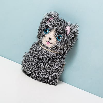 Bitten Design Kat Poes Warmtekussen - Klein Kersenpitkussen Handwarmer