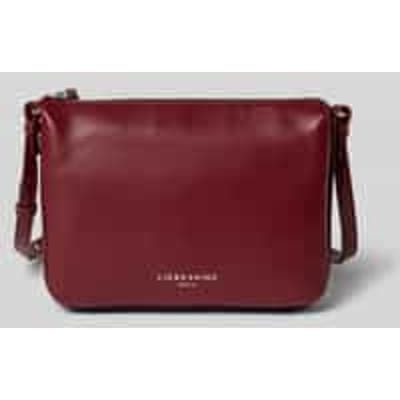 Crossbodytas met reliëflogo, model 'Nina'