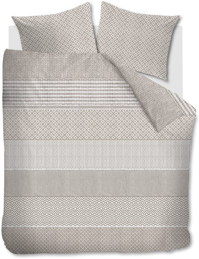 Rivièra Maison Francesco dekbedovertrek - Lits-Jumeaux - 240 x 200/220 cm - Zand