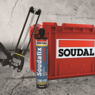 Soudal Chemisch Anker Soudafix VE400-SF (24stuks) In The Box + Gratis Pistool