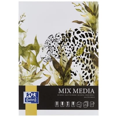 Tekenblok Oxford Mix Media A4 25 vel 225 gram