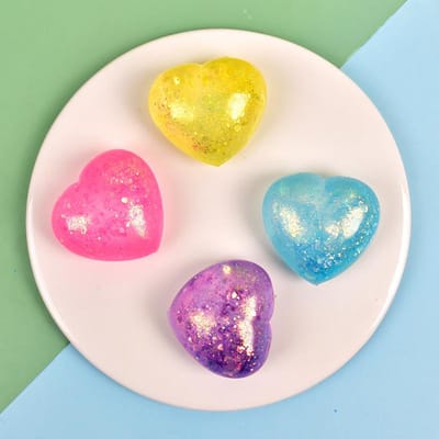Maltose Schattig Kleurrijk Aurora Liefde Knijp- en Ontladingsspeelgoed Langzame Terugslag Stressverlichtend Speelgoed Volwassen Cadeau pink