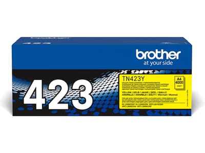 Brother TN423Y - Jumbo Yield - geel - origineel - tonercartridge - voor Brother DCP-L8410, HL-L8260, HL-L8360, MFC-L8690, MFC-L8900