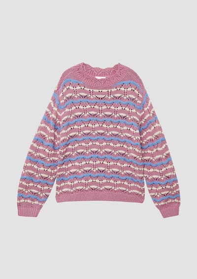 s.Oliver Pullover Pink Maat: 128/134 | Truien Outlet | kids | Roze