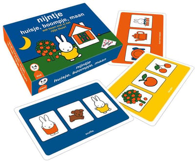 Nijntje - Huisje, Boompje, Maan - Kaartspel - Identity Games