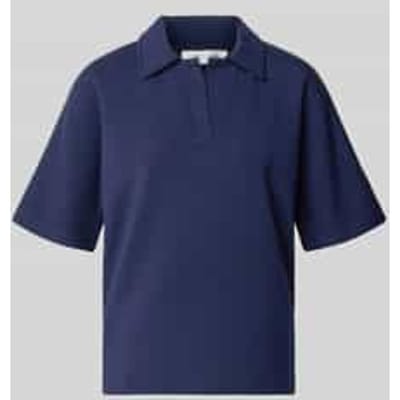 regular fit poloshirt met V-hals