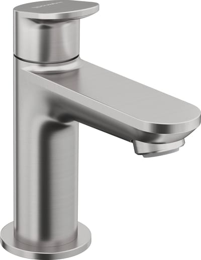 Duravit Wave Koudwaterkraan - eengreeps - voorsprong 9cm - RVS geborsteld