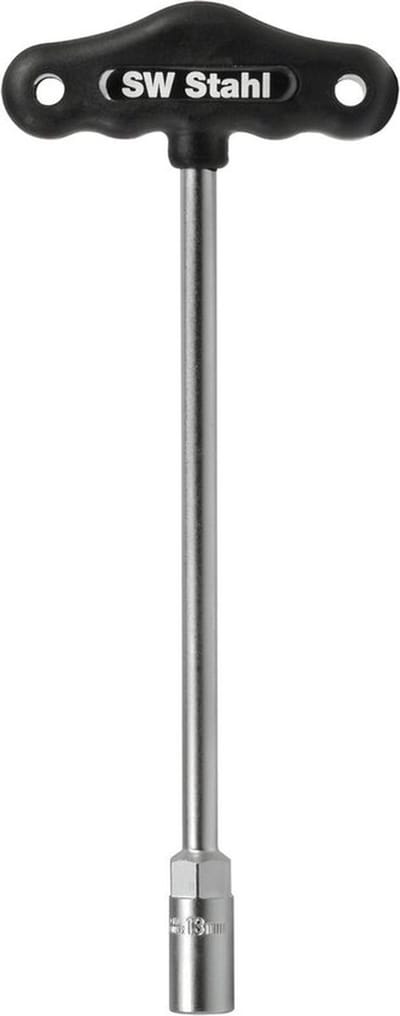 SW-Stahl T-greep dopsleutel SW6, 235 mm lang, 02080-6X230