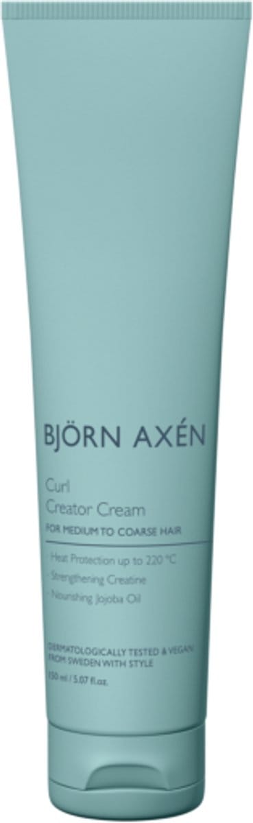 Björn Axén Curl Creator Cream 150 ml – Kruldefiniërende Stylingcrème voor Gedefinieerde, Veerkrachtige & Pluisvrije Krullen – Hydraterend, Vegan & Hittebeschermend tot 220°C – Voor Natuurlijk Krullend Haar