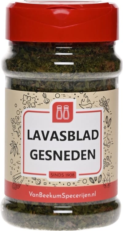 Van Beekum Specerijen - Lavasblad Gesneden - Strooibus 40 Gram