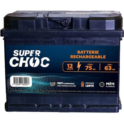 Oplaadbare batterij Superchoc