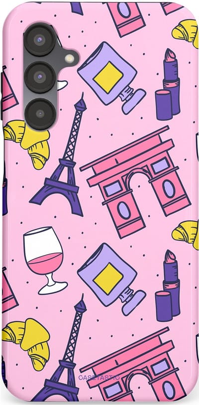 Casetastic Hoesje Geschikt voor Samsung A16 - Stijlvolle Beschermende Duo-layer Case - Trip to Paris