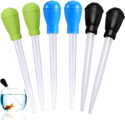 Efficiënte Aquarium Syphon Set van 6 Stuks voor Waterverversing en Grondreiniging in Aquaria