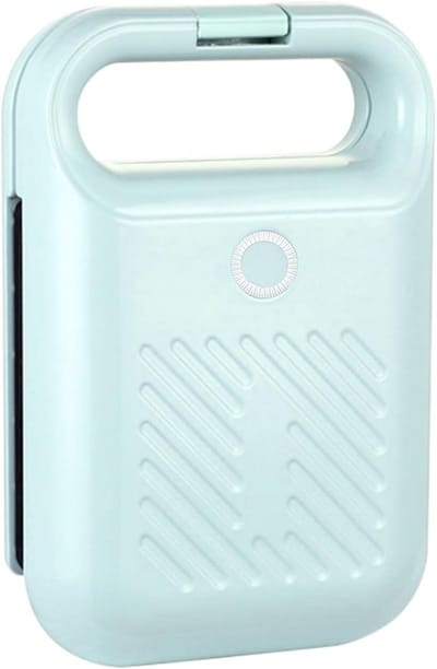 Elektrische Sandwichmaker - Tosti Apparaat - Ontbijt Maken - Anti-Aanbak Platen - 9.5x17.7x9.5 cm - Lichtgroen