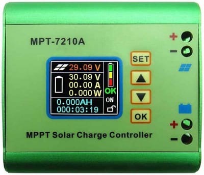 MPPT Solar Laadregelaar met LCD Scherm voor 24V tot 72V Zonnepanelen