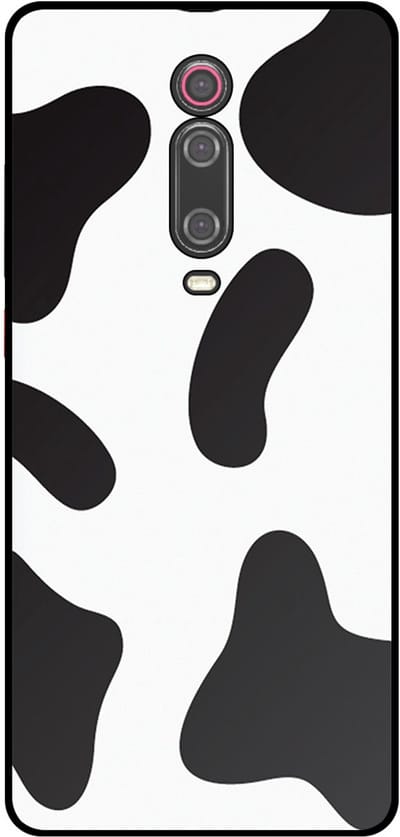 Smartphonica Telefoonhoesje Geschikt voor Xiaomi Mi 9T met Koeienvlekken Opdruk - TPU Backcover Case With Cow Patches Design geschikt voor Xiaomi Mi 9T
