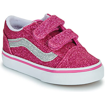 Vans TD Old Skool Klittenband - Sneakers - Unisex - Roze