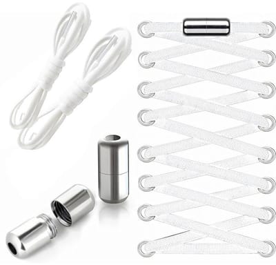 Byshayne- Schoenveters 100 cm - Elastische Veters - Antislip Systeem - Verstelbaar - Metalen Sluiting - Geschikt voor Volwassenen en Kinderen