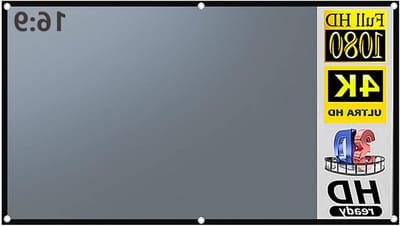 Projectorscherm - Projector Scherm - Thuisbioscoop - Anti-Licht - 30-133 Inch - Grijs