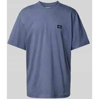 T-shirt met labeldetail
