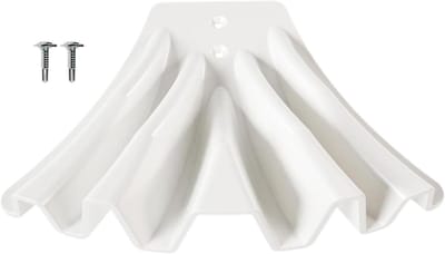 Regenwaterdispenser - Dakgoot omsteller - Fundering beschermen - Duurzaam PP materiaal - 14 x 11 x 3 cm - Wit