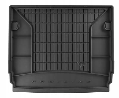 FROGUM PremiumLine – Kofferbakmat – Perfecte pasvorm – Hoge rand – Organizerfunctie (PEUGEOT 5008 I 2009-2017, 5-persoons, vaste bagagevloer)