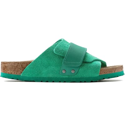 Nubuck leren suède sandalen Birkenstock Kyoto