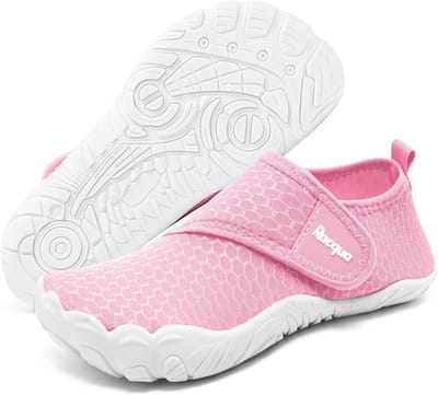 SnelShoppen - Racqua Waterschoenen voor Kinderen, Roze Badschoenen 31 EU, Perfect voor Strand en Zwembad, jongens en meisjes, Comfortabel en Duurzaam,