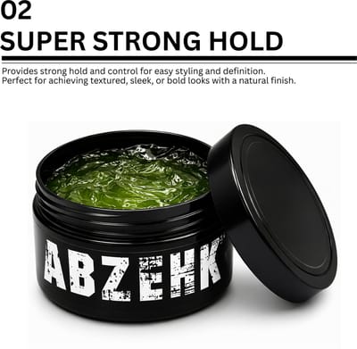 Haargel - Ultra Hard Touch - Transparant 450ml - Geel 300ml - Abzehk - Met Styling Kam - Haarstylingtools