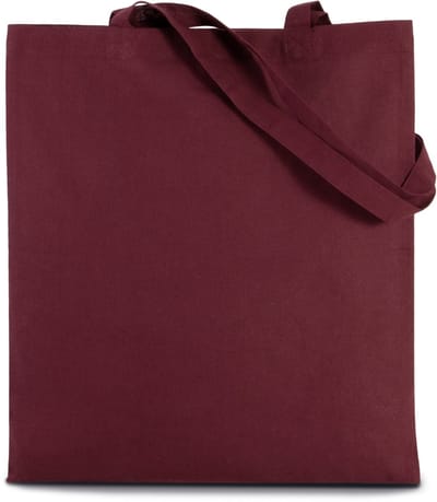 Kimood Shopper bag long handles KI0223 - Wine - One size