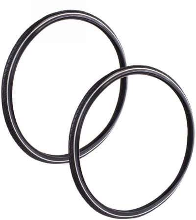 Benson Buitenband - 2x - 28 x 1 5/8 x 1 3/8 - zwart - anti-lek - 37-622